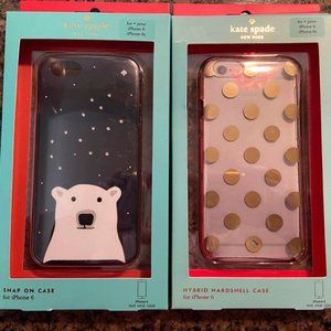 Kate Spade iPhone 6 Cases - TWO